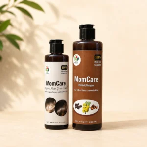 MomCare Herbal Shamoo + Hair Growth Oil Combo Deal