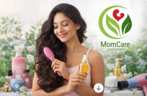 stress and hairfall ka connectionmomcare herbal shampoo and oil