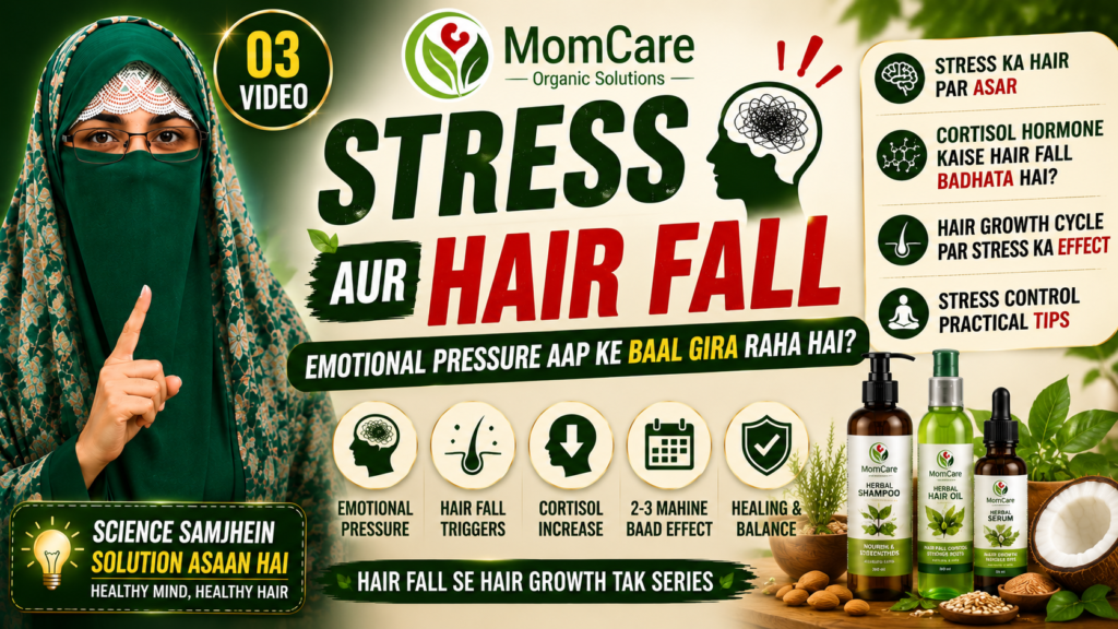 Stress Hair Fall: Cortisol Kaise Hair Follicles Ko Damage Karta Hai? (Science Explained)